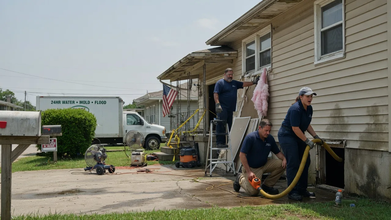 Water Damage Repair in Rochester, TX near me